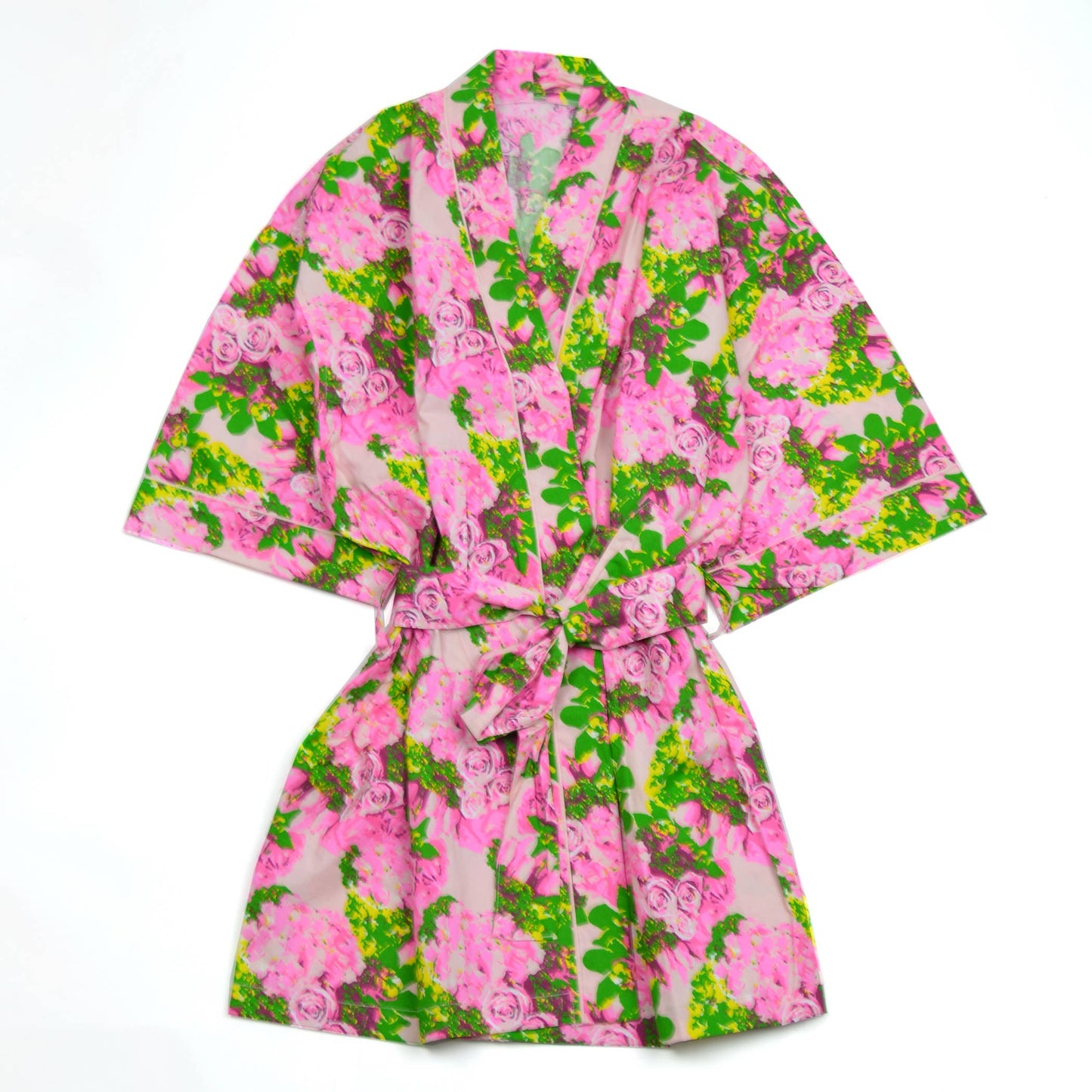 8 Oak Lane - Rose Garden Kimono Robe: Large/Extra Large