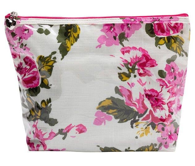 Jacaranda Living - Cosmetic Bag (Medium) - Magenta Blossom