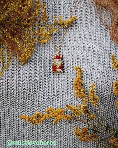 Fox "Welcome to a New World" Necklace