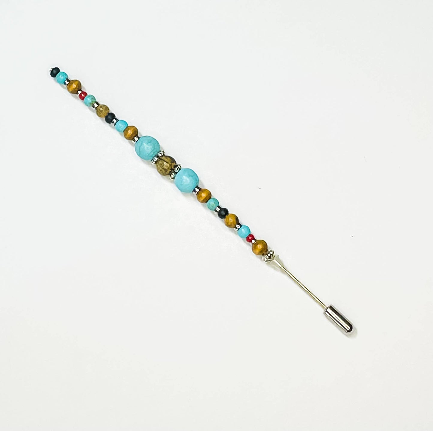 Assorted Deluxe 5" Stick Hat Pins : Pearl