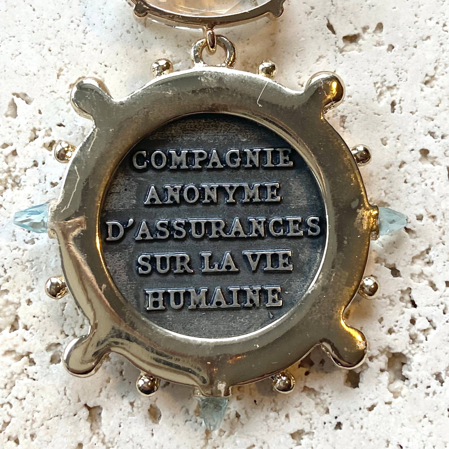 French medallion coin horse jewelry boutique fall: Horse coin