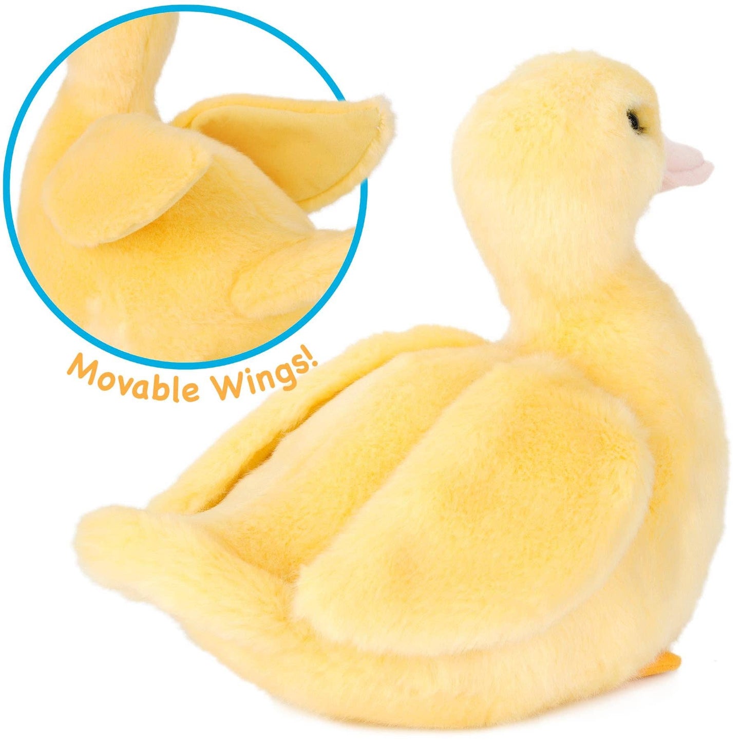 VIAHART Toy Co. - Dani the Duckling | 11 Inch Stuffed Animal Plush | By Tiger