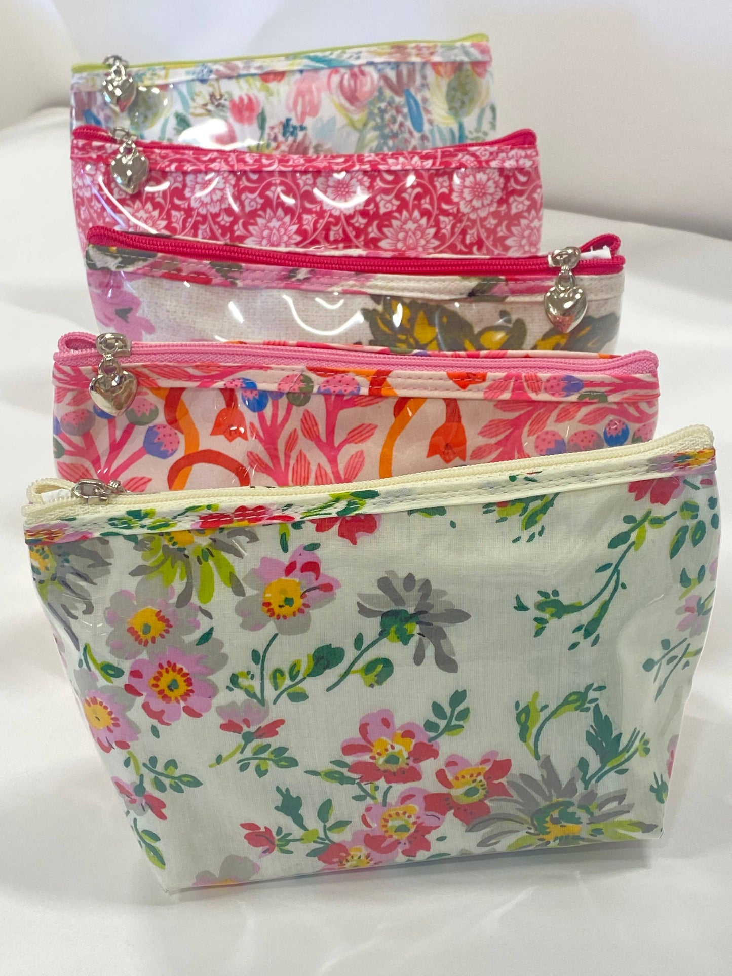 Jacaranda Living - Cosmetic Bag (Small) - Magenta Blossom