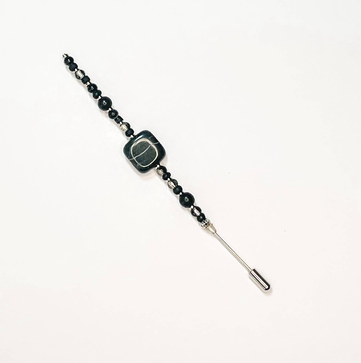 Assorted Deluxe 5" Stick Hat Pins : Turquoise Magnesite
