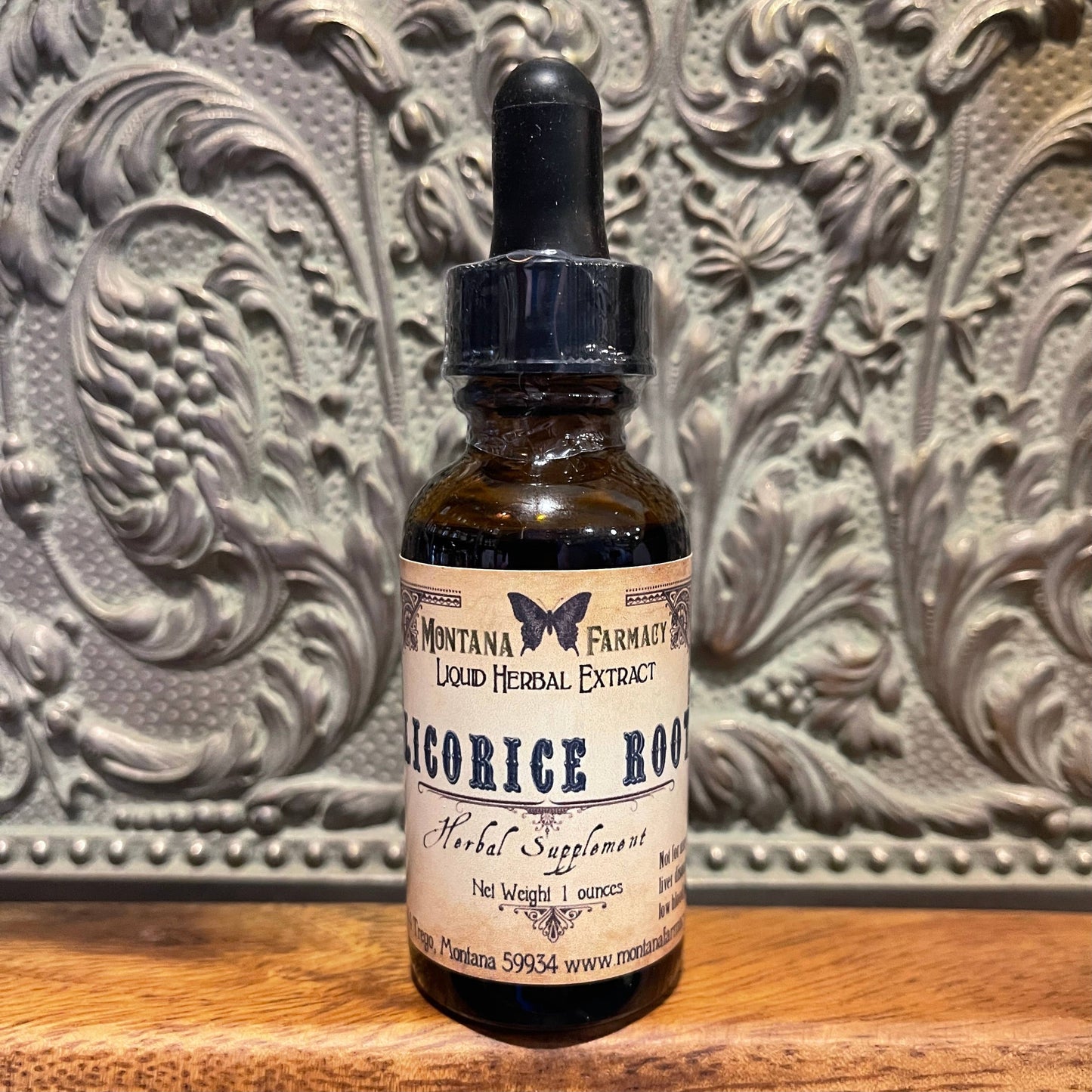 Licorice Root Herbal Tincture: 1oz