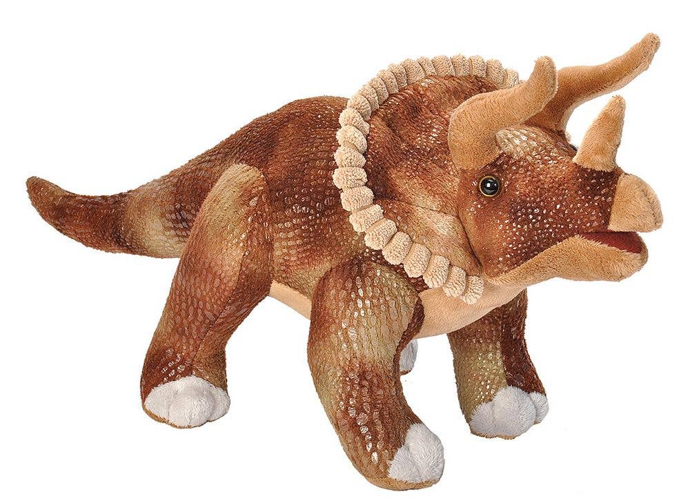 Dinosauria II Triceratops Stuffed Animal 17"