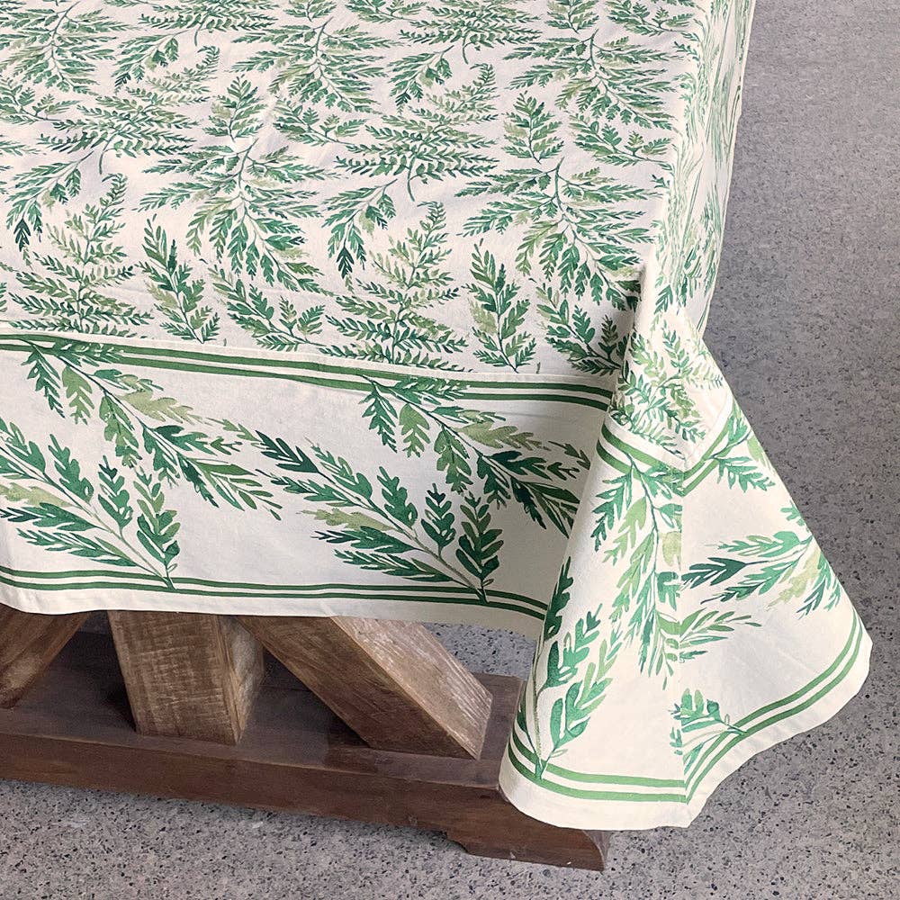 Silver Fern Tablecloth: Multi / 60"X90"