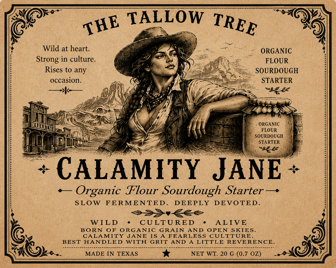 Calamity Jane Sourdough Starter | Live Active Starter