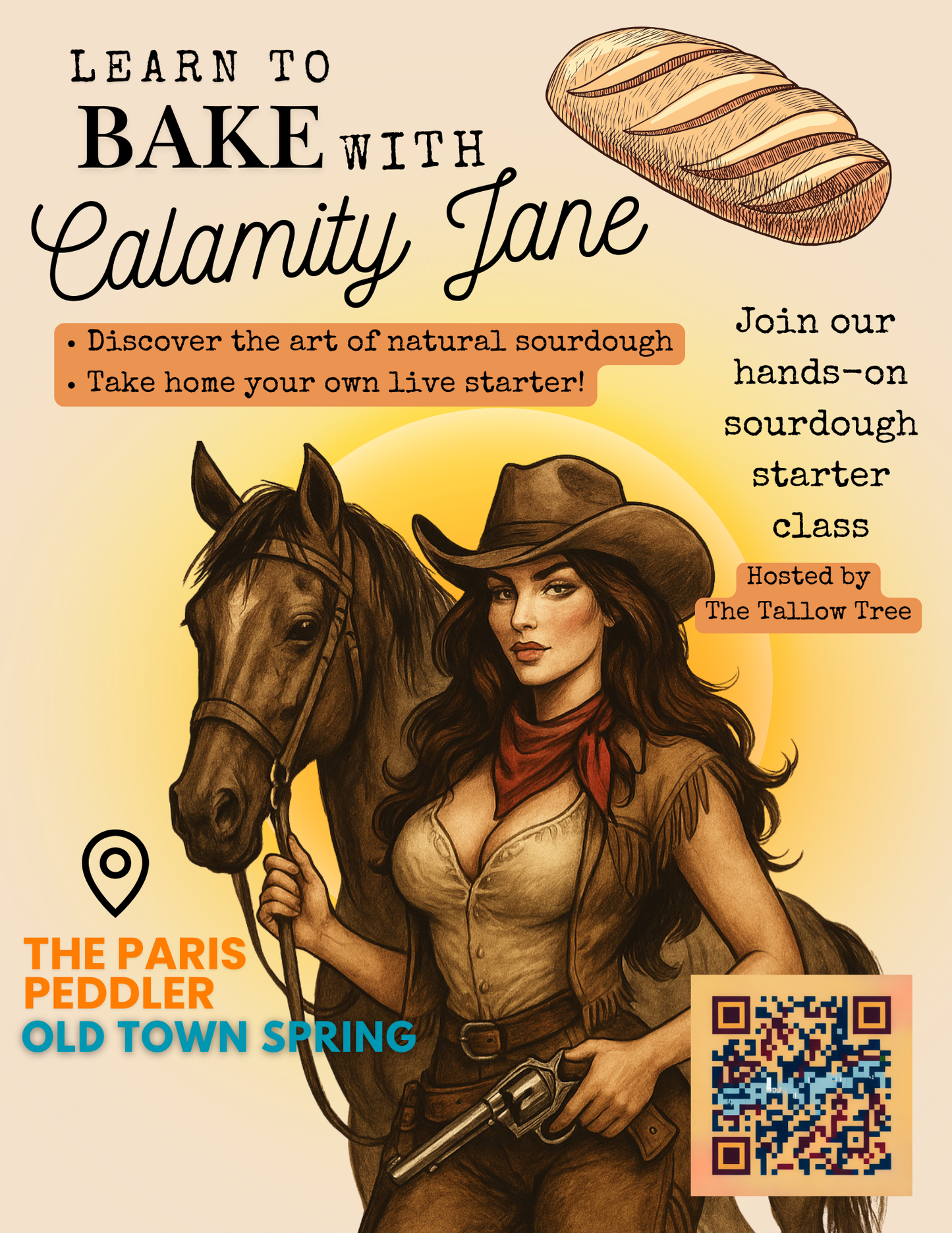 The Tallow Tree Sourdough Starter Class