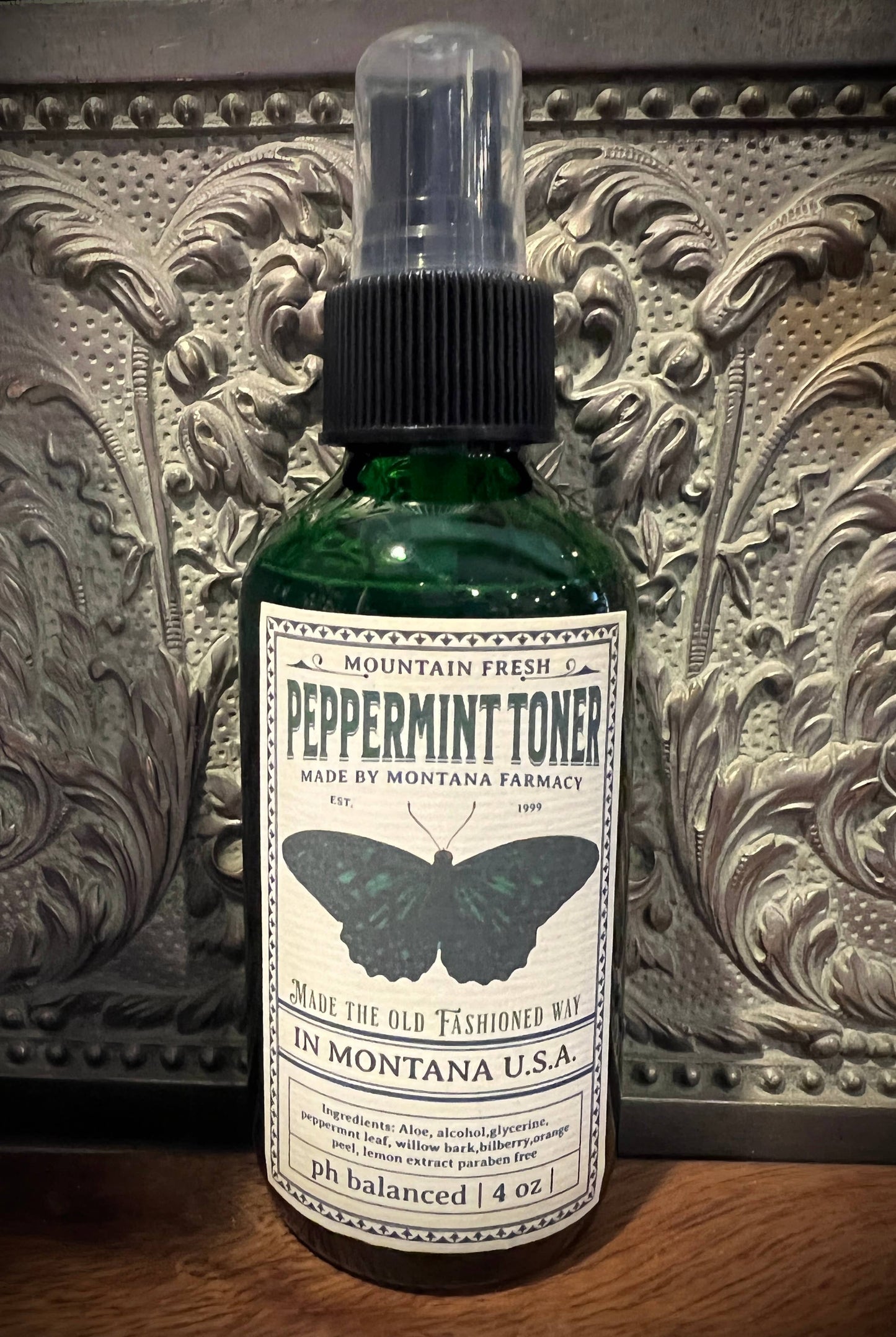 Old Fashioned Apothecary Fresh Peppermint Facial Toner