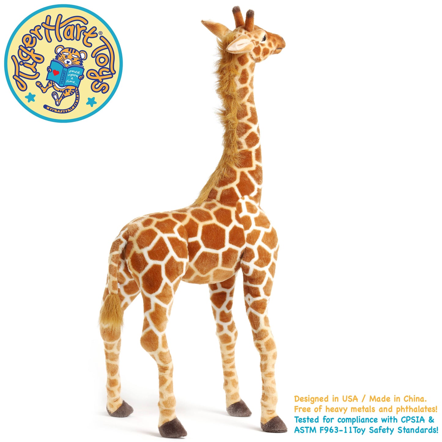 Jani The Savannah Giraffe | 52 Inch Stuffed Animal Plush
