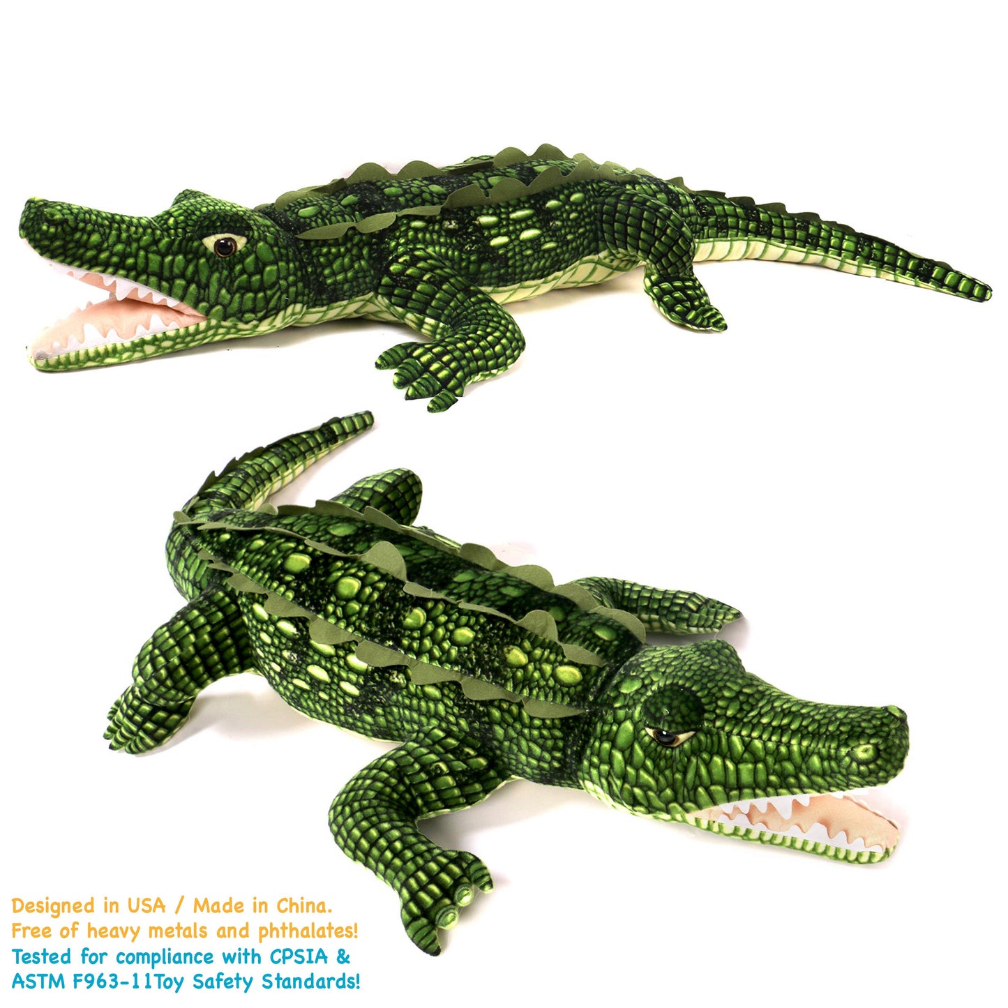 Kuwat The Saltwater Crocodile | 56 Inch Stuffed Animal Plush