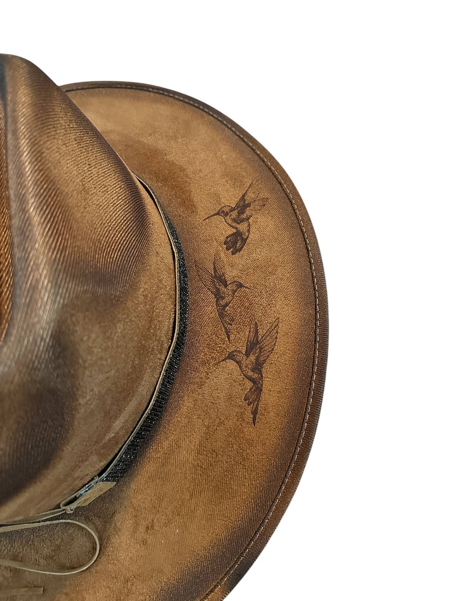 Hummingbird Magnolia Burnt Hat : Tobacco / Arrowhead Rancher