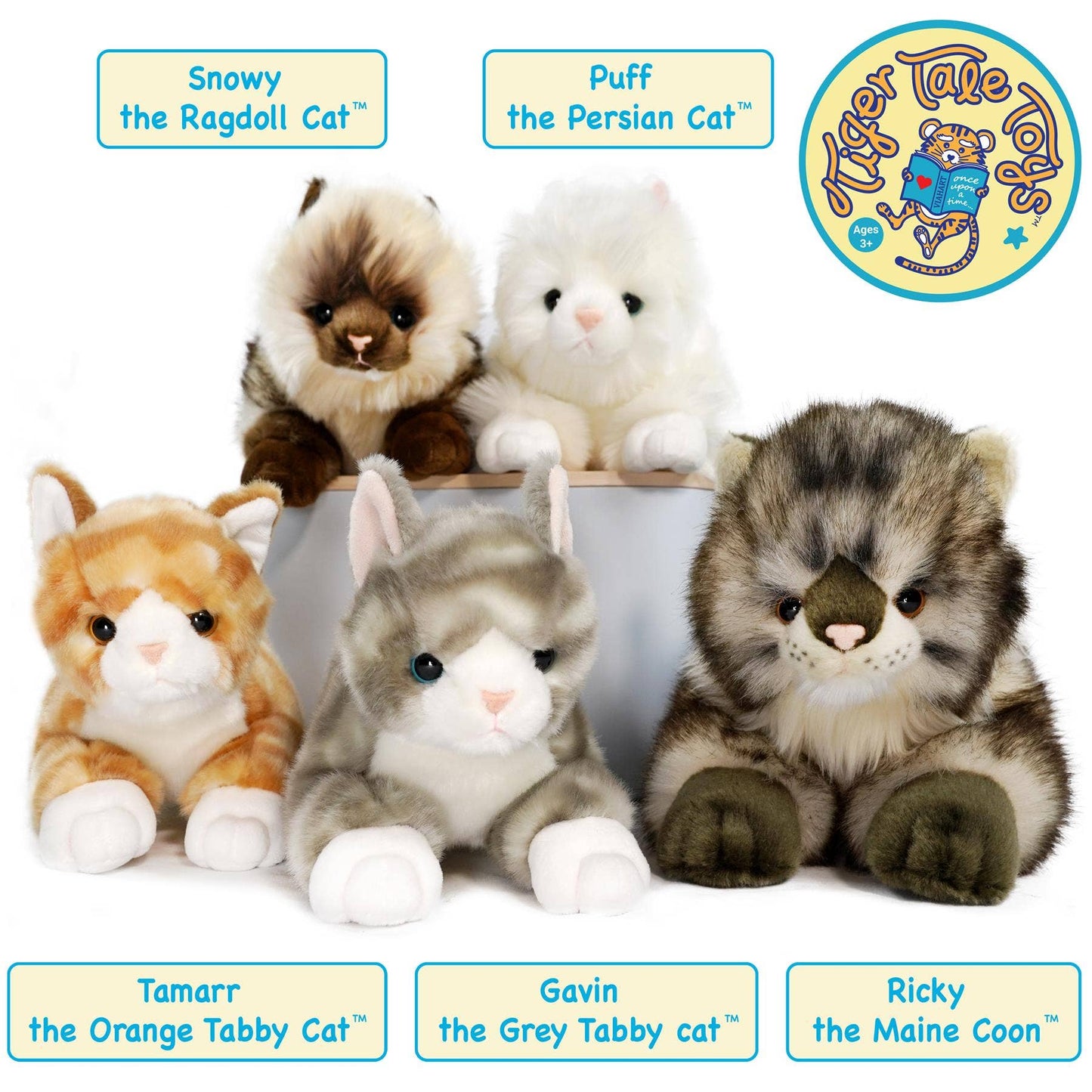 Ricky the Maine Coon | 16 Inch Stuffed Animal Plush