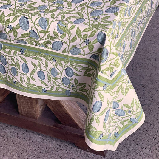 Almafi Ivory Tablecloth: Multi / 60"X60"