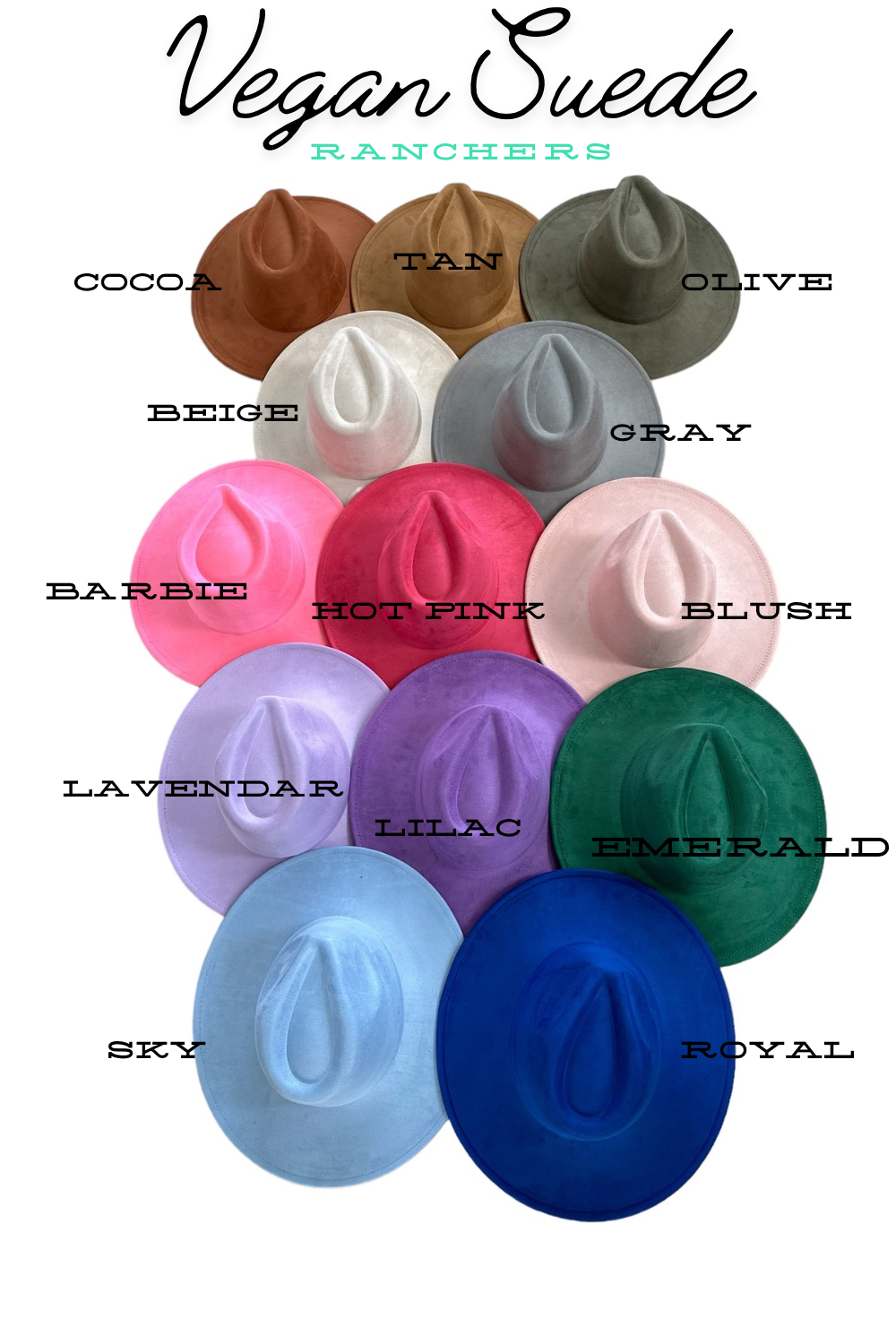 Floral Revolver Burnt Hat Rancher Cowboy: Sage