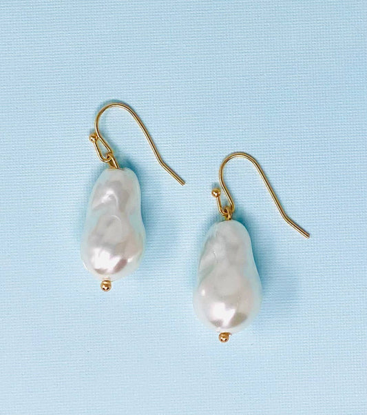 Camila Earrings - French Hook / Gold