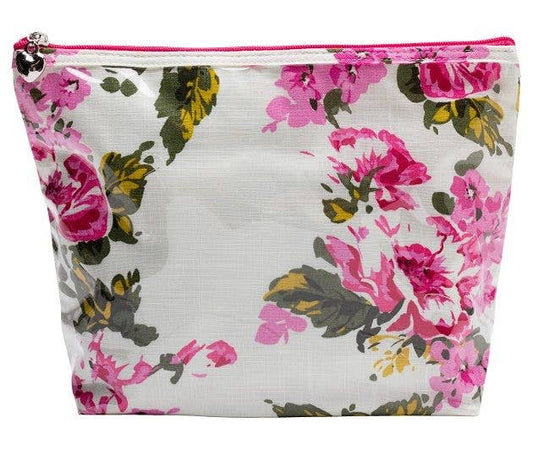 Jacaranda Living - Cosmetic Bag (Medium) - Magenta Blossom