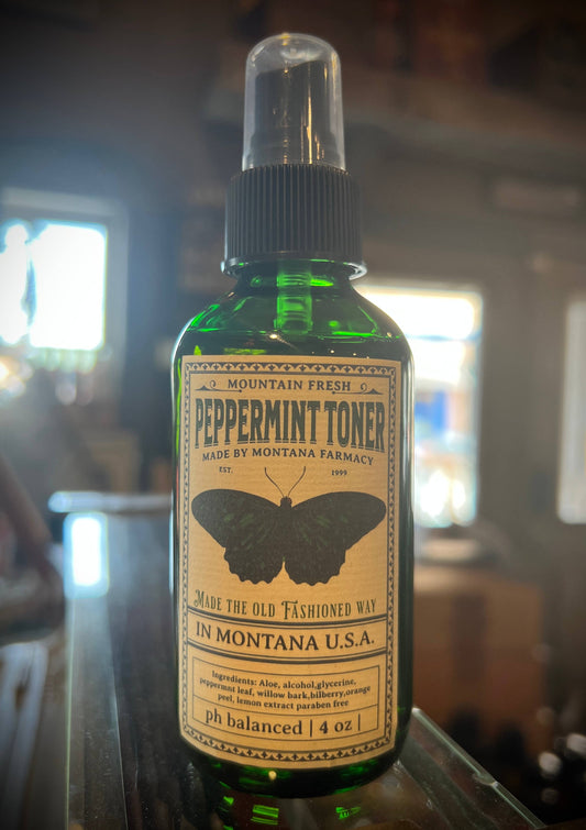 Old Fashioned  Apothecary Fresh Peppermint Facial Toner