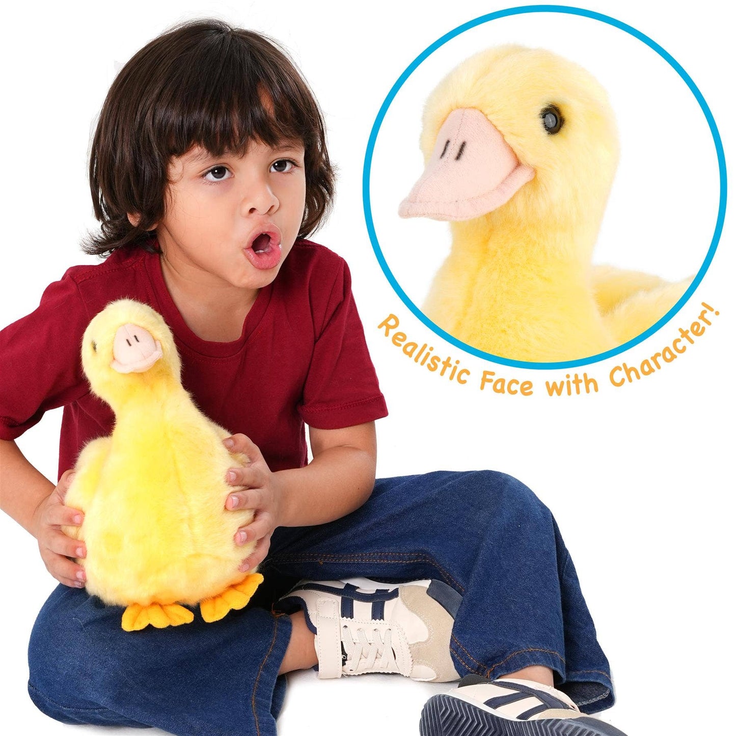 VIAHART Toy Co. - Dani the Duckling | 11 Inch Stuffed Animal Plush | By Tiger
