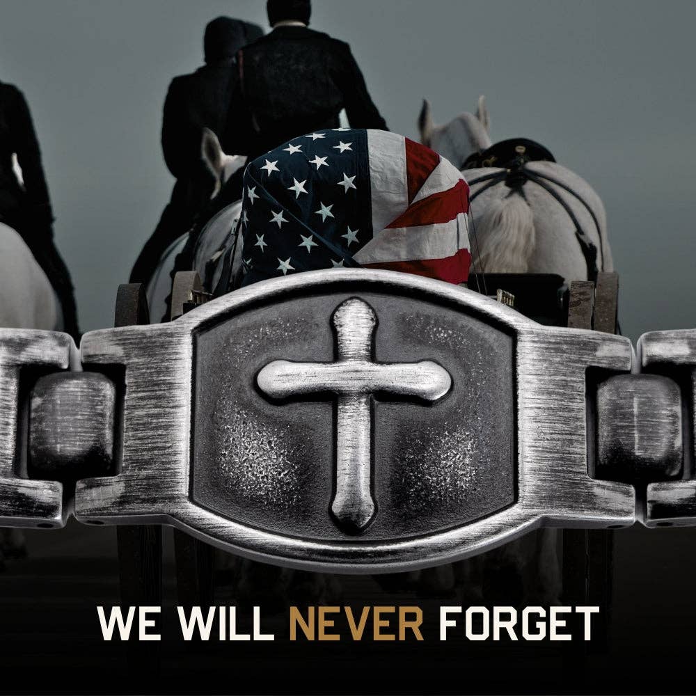 The Hero Company - The Hero Company - 'For The Fallen' Arlington Magnetic Bracelet: Helps Pair Veterans With A Service Dog Or Shelter Dog - Faire
