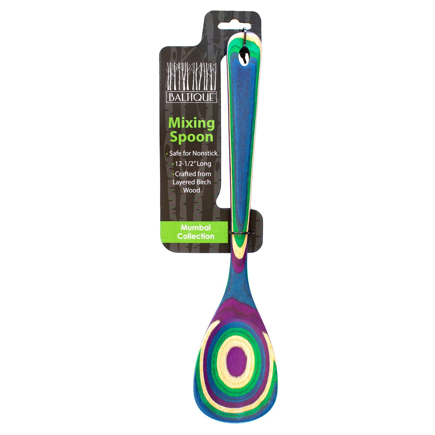 Baltique® Mumbai Collection Cooking Spoon, Safe for Nonstick
