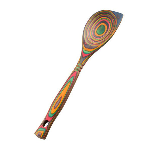 Island Bamboo - 12" Rainbow Pakka Corner Spoon