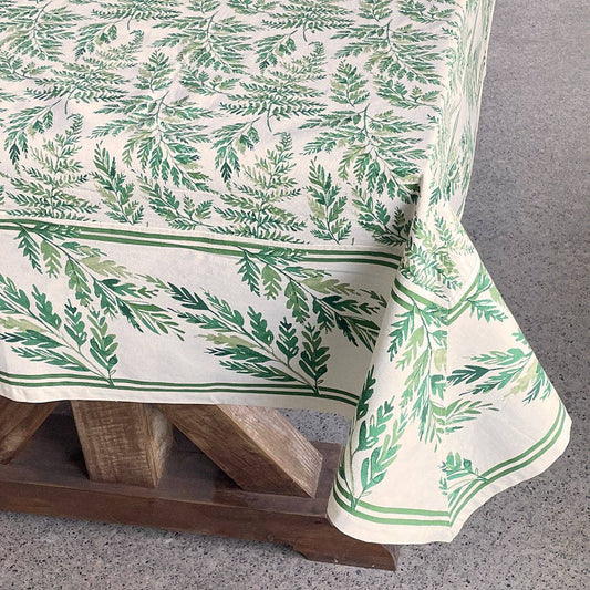 Silver Fern Tablecloth: Multi / 60"X90"