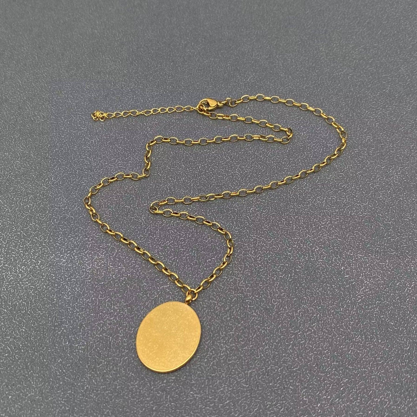 Mio Queena - Mermaid Tarot Charm18K Gold Plated S.Steel Necklace - FGS