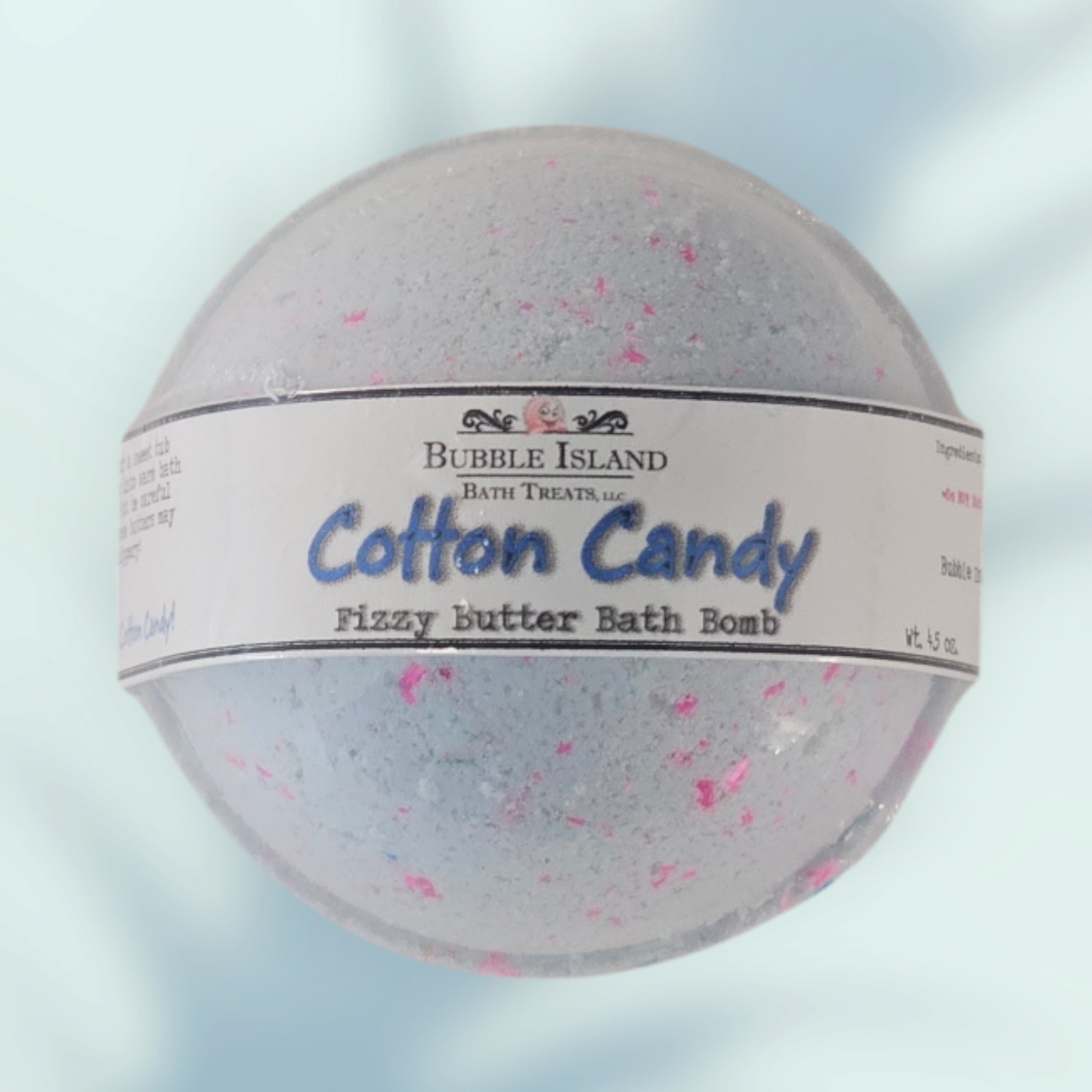 Bubble Island Bath Treats - Bath Bomb - Cotton Candy