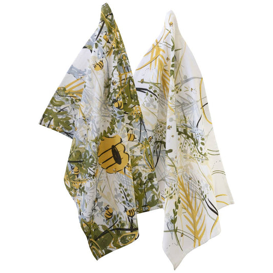 Bee Haven Tea Towels Set of 2