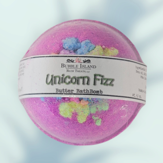 Bubble Island Bath Treats - Bath Bomb - Unicorn Fizz