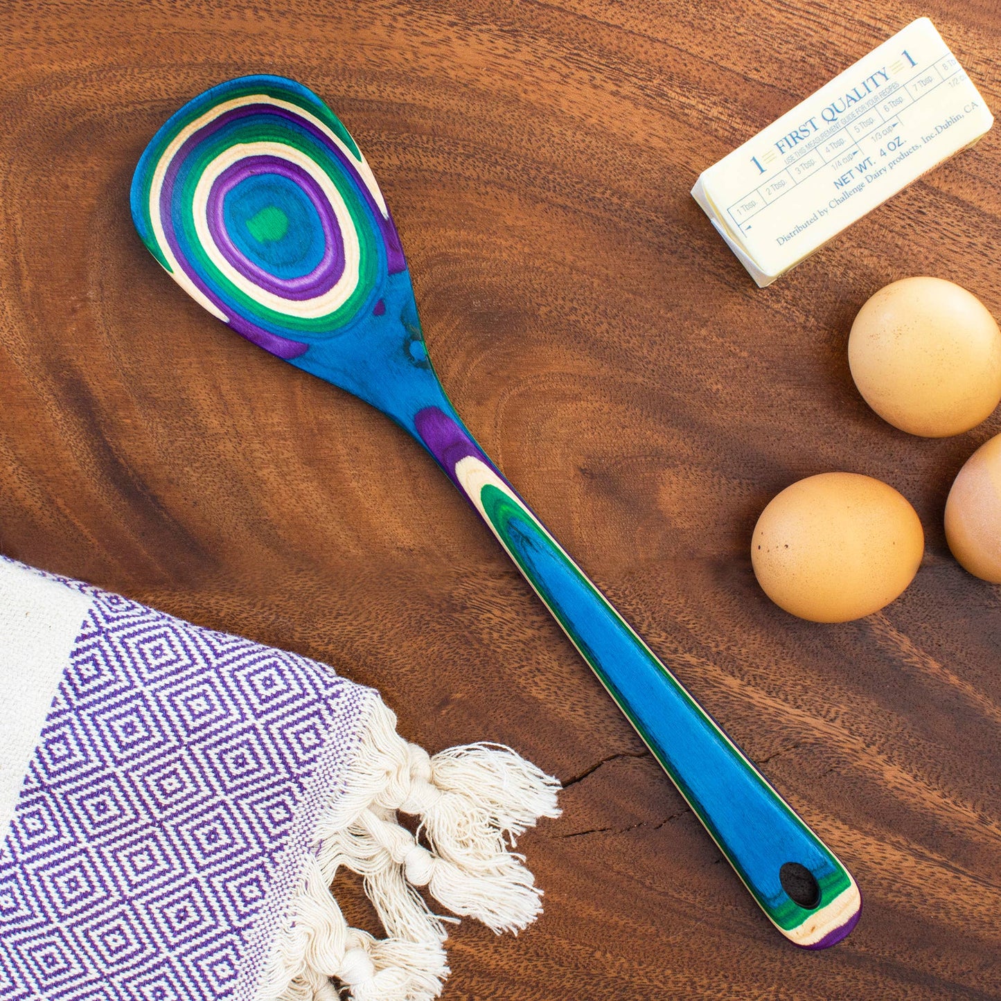 Baltique® Mumbai Collection Cooking Spoon, Safe for Nonstick