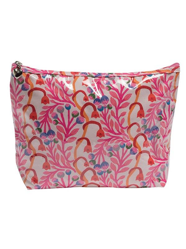 Jacaranda Living - Cosmetic Bag (Medium) - Strawberry Vine