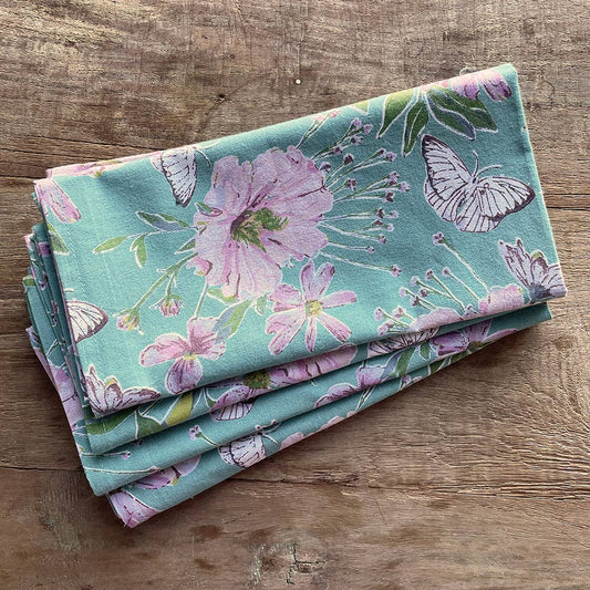 Bethany Blue, Napkin S/4: Multi / Napkins
