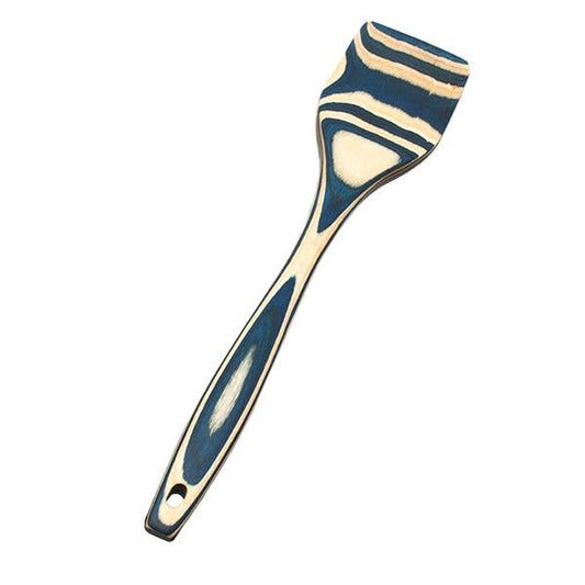Island Bamboo - 12" Blue Pakka Wood Spatula