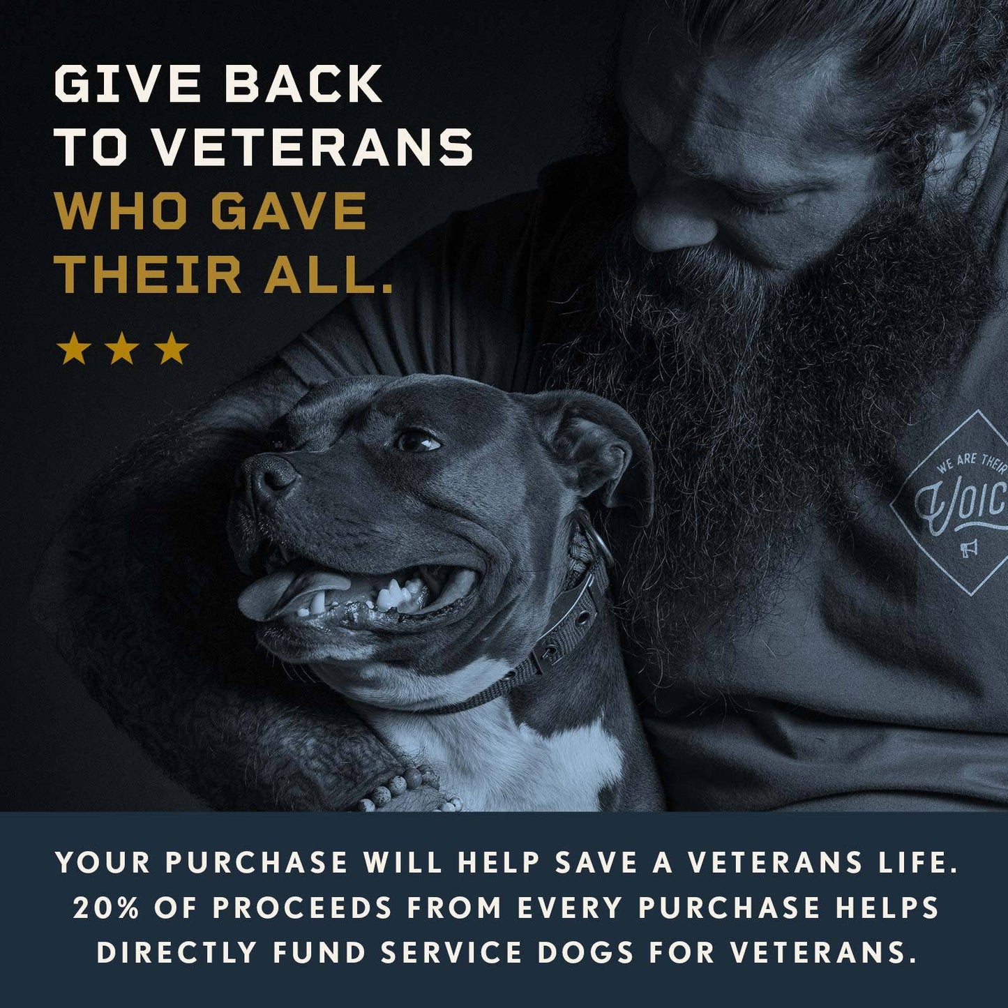 The Hero Company - The Hero Company- Knights Templar - Never Retreat Never Surrender Bracelet: Helps Pair Veterans With A Service Dog Or Shelter Dog -Faire