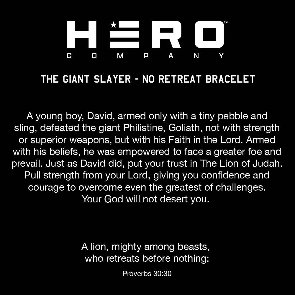 The Hero Company- Saint Michael Defend Us Bracelet - Helps Pair Veterans With A Service Dog Or Shelter Dog -Faire
