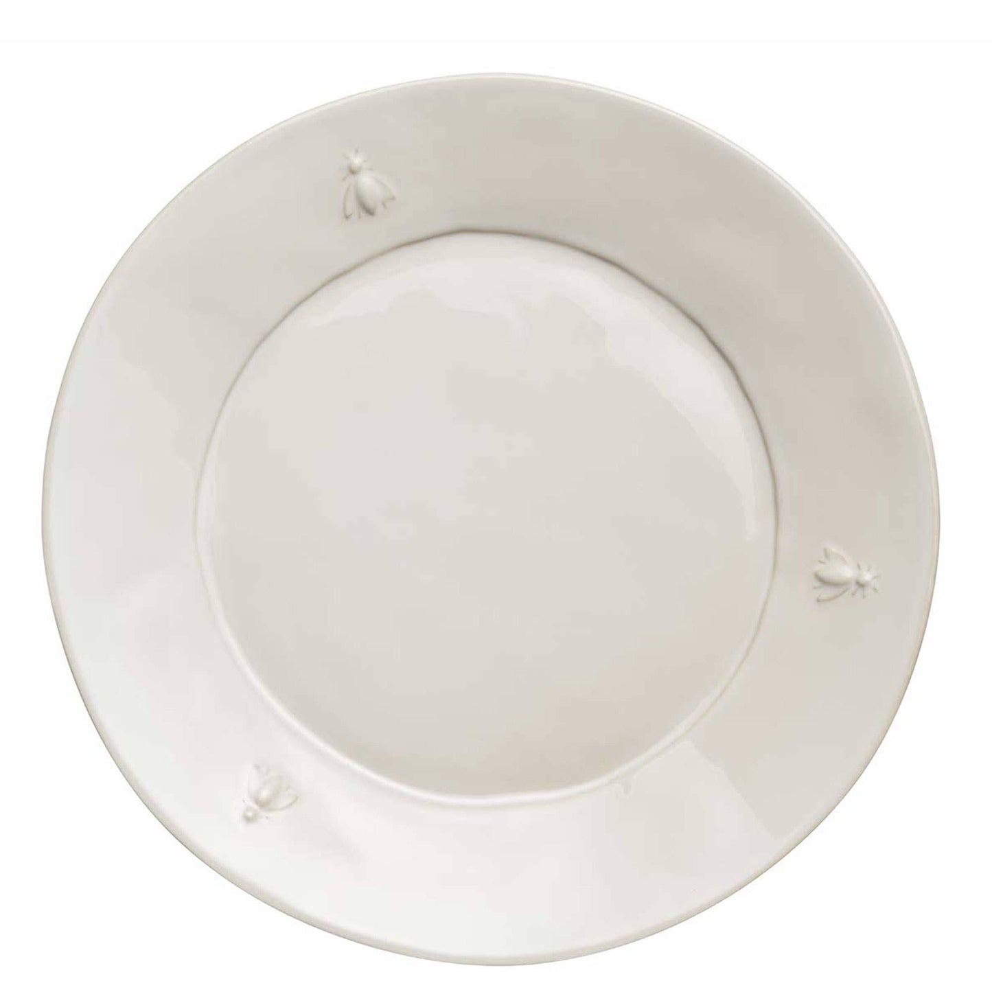 Bee Ceramic Dinner Plates - Set of 4: Bleu