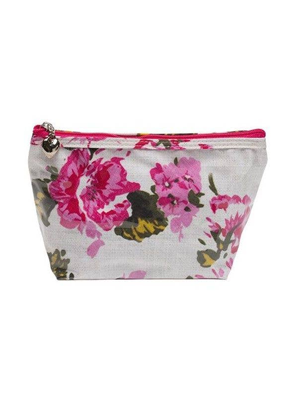 Jacaranda Living - Cosmetic Bag (Small) - Magenta Blossom