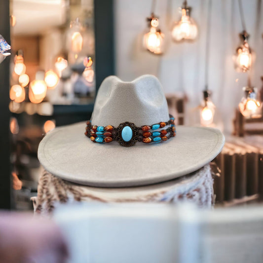 Wild Indigo - Triple Strand Turquoise Band 
