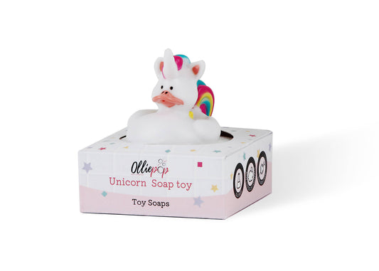 Handmade Unicorn Duck Bar Soap: Box