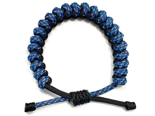 Engineered Black Galaxy Rope Bracelet